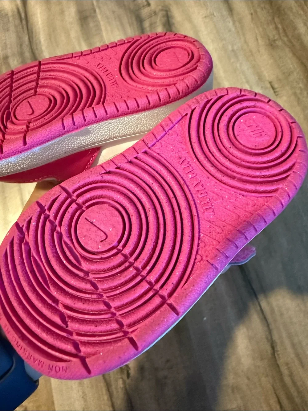 Nike Court Borough Low Recraft size 4 pink white